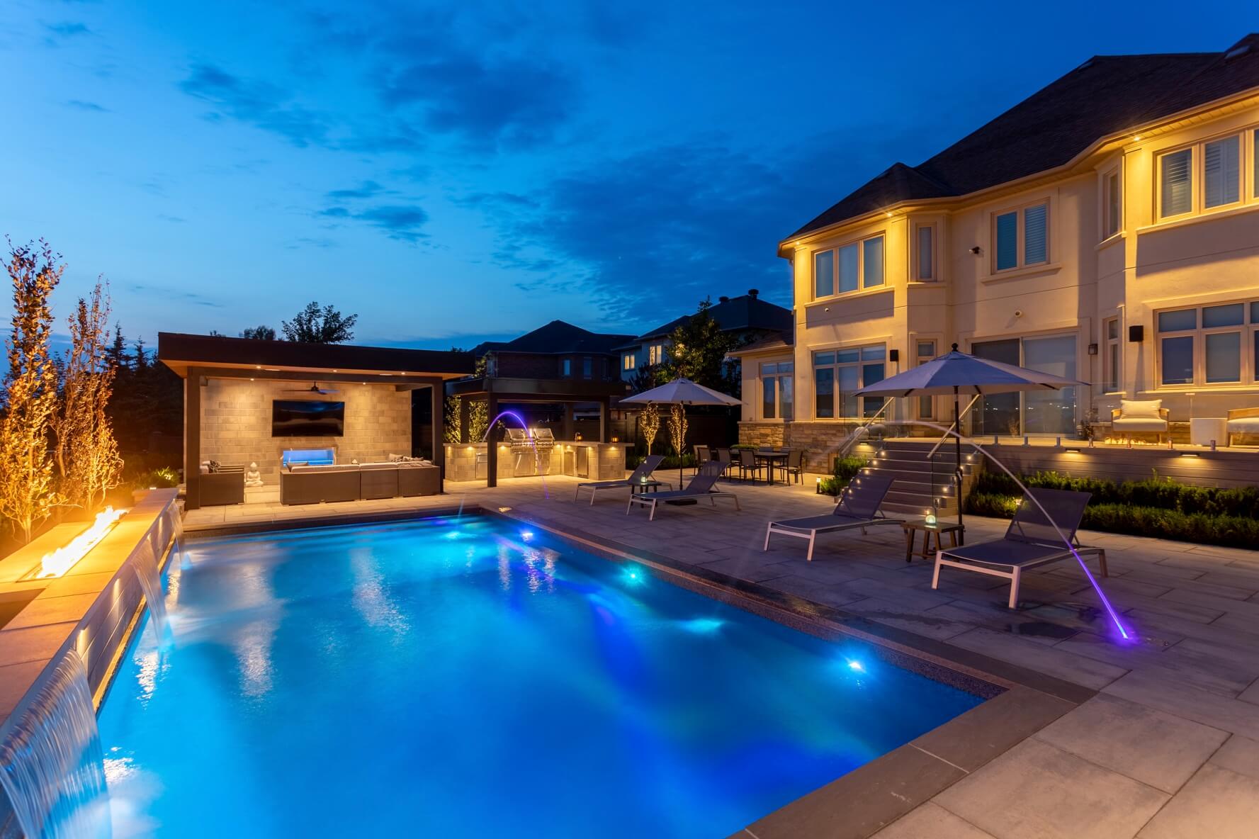 Georgian Design Build Outdoor Oasis