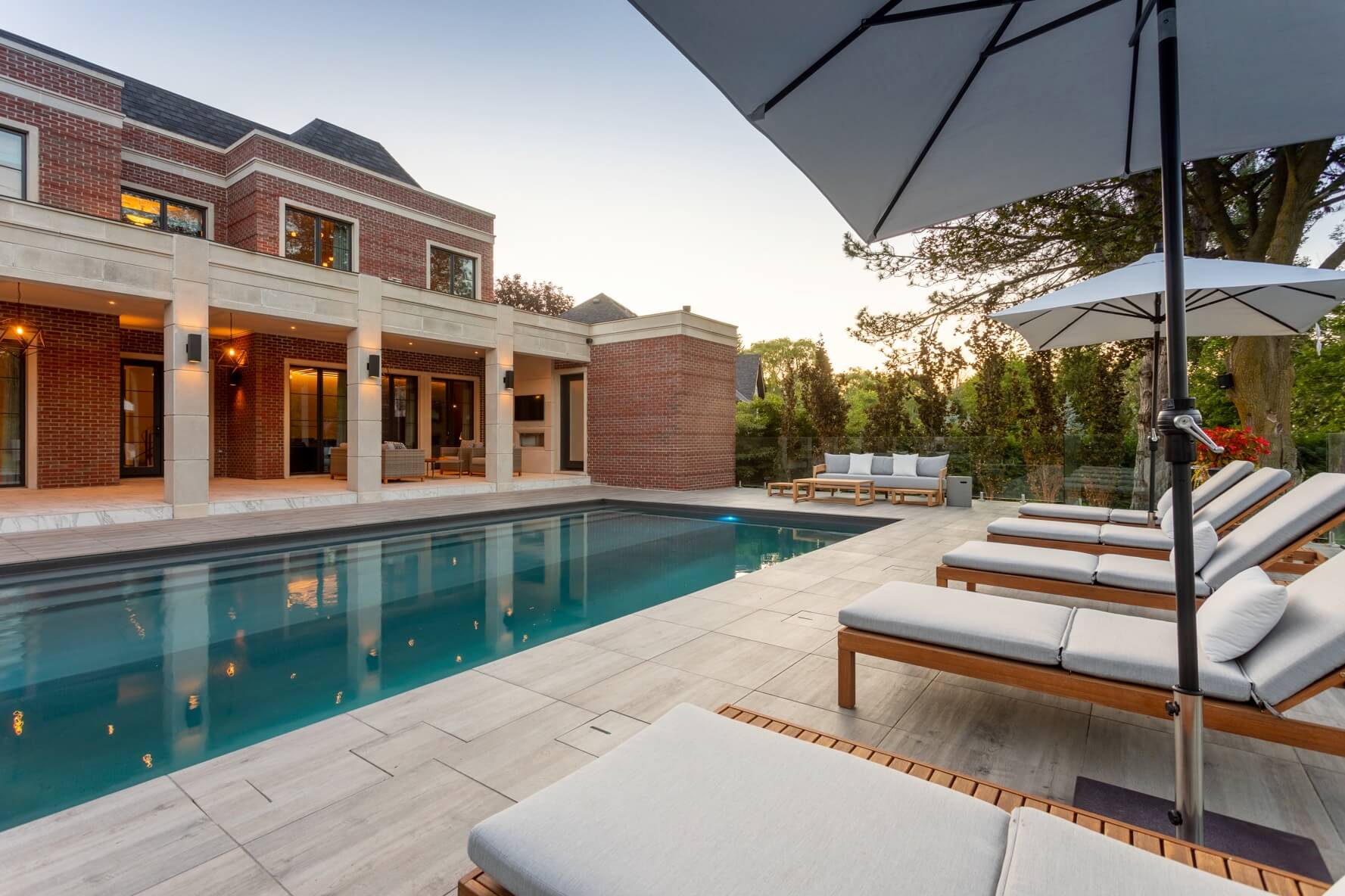 Georgian Design Build Outdoor Oasis