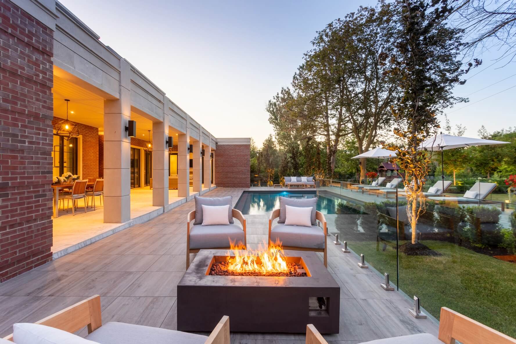 Georgian Design Build Outdoor Oasis