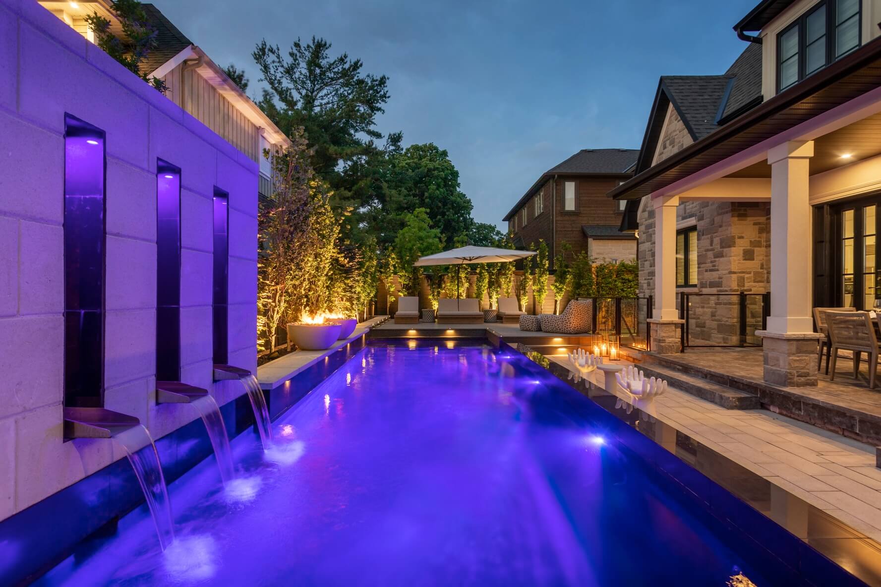 Georgian Design Build Outdoor Oasis