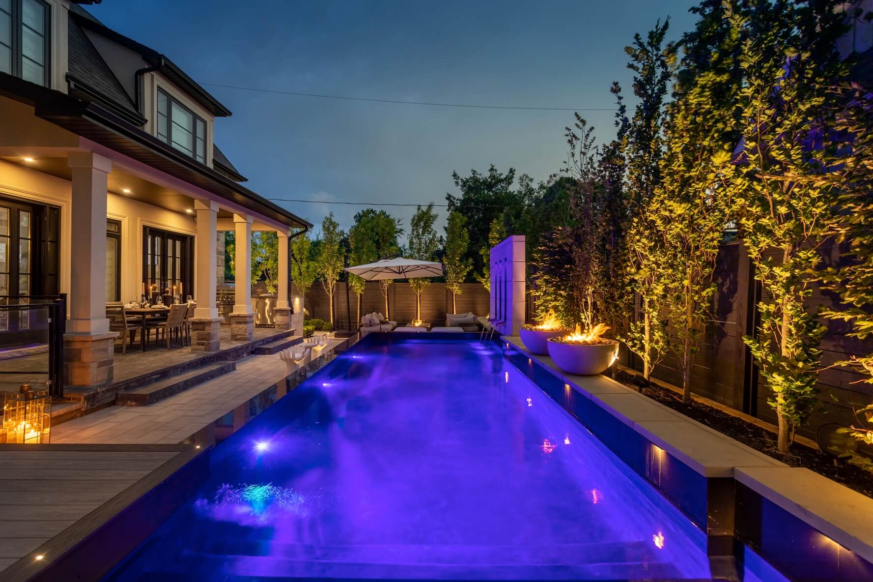 Georgian Design Build Outdoor Oasis