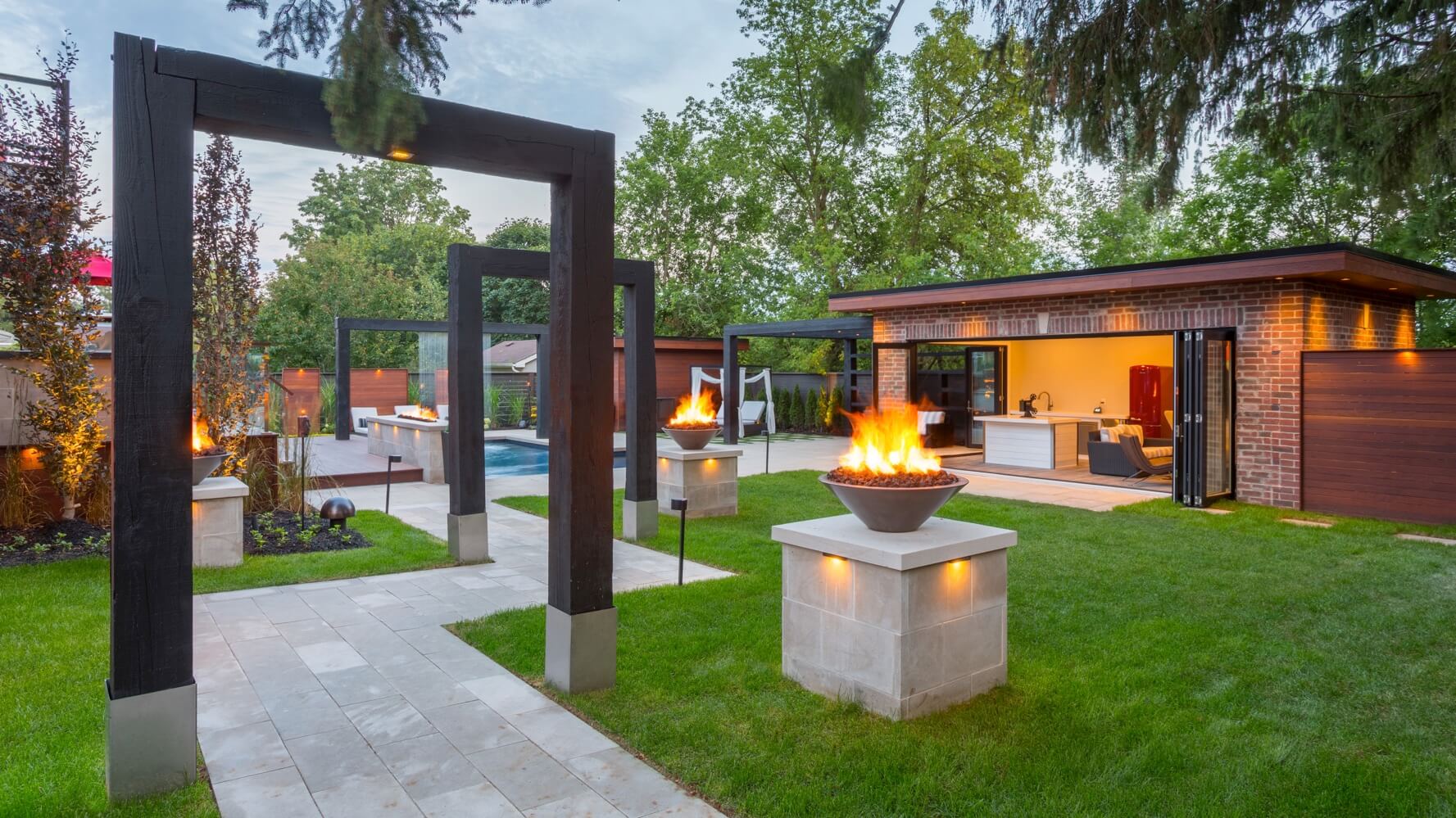 Georgian Design Build Outdoor Oasis