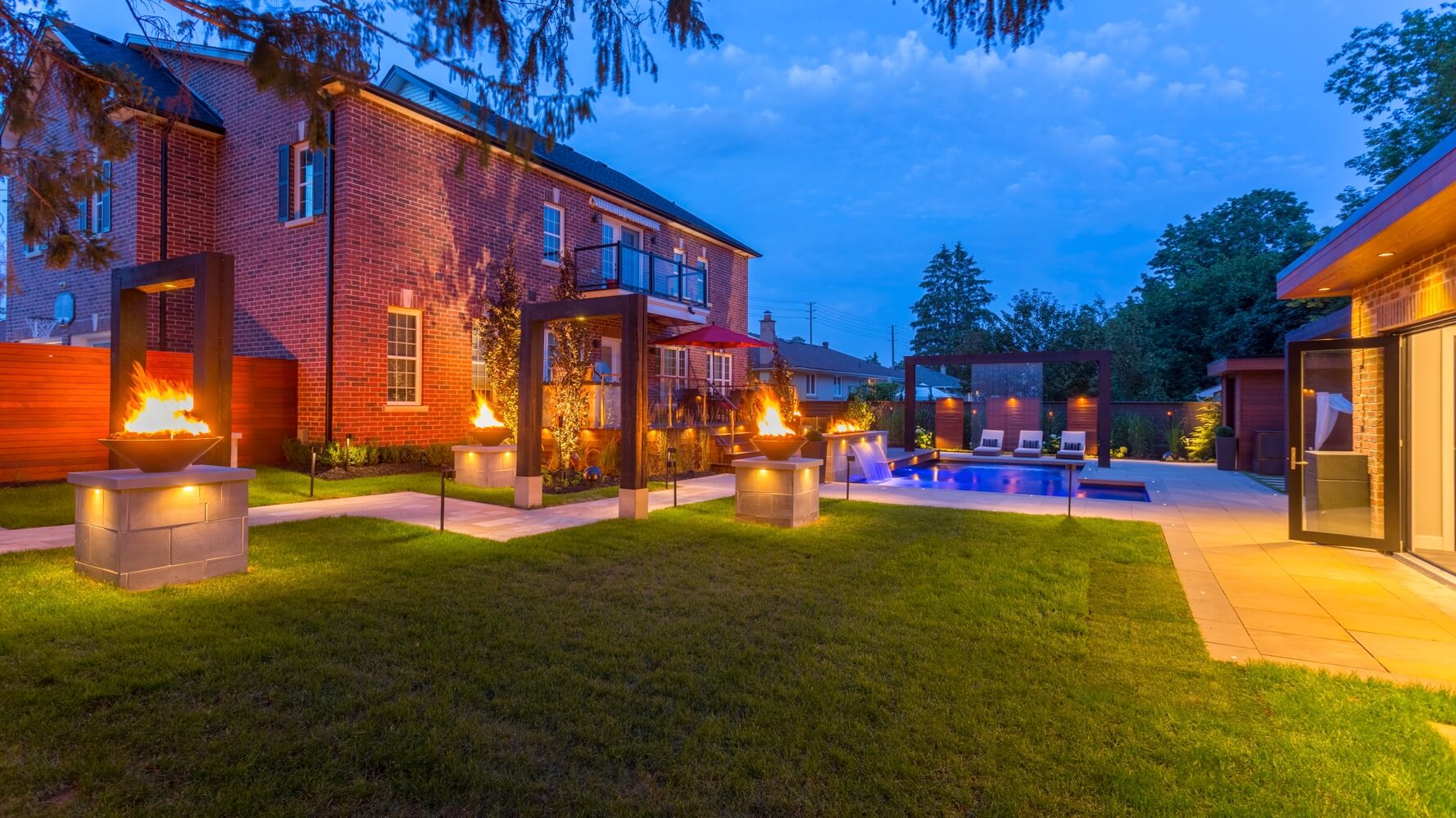 Georgian Design Build Outdoor Oasis