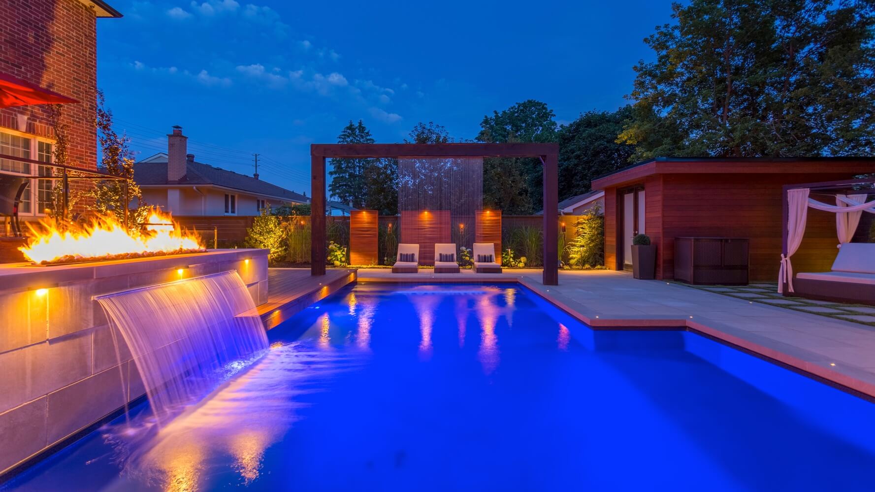 Georgian Design Build Outdoor Oasis