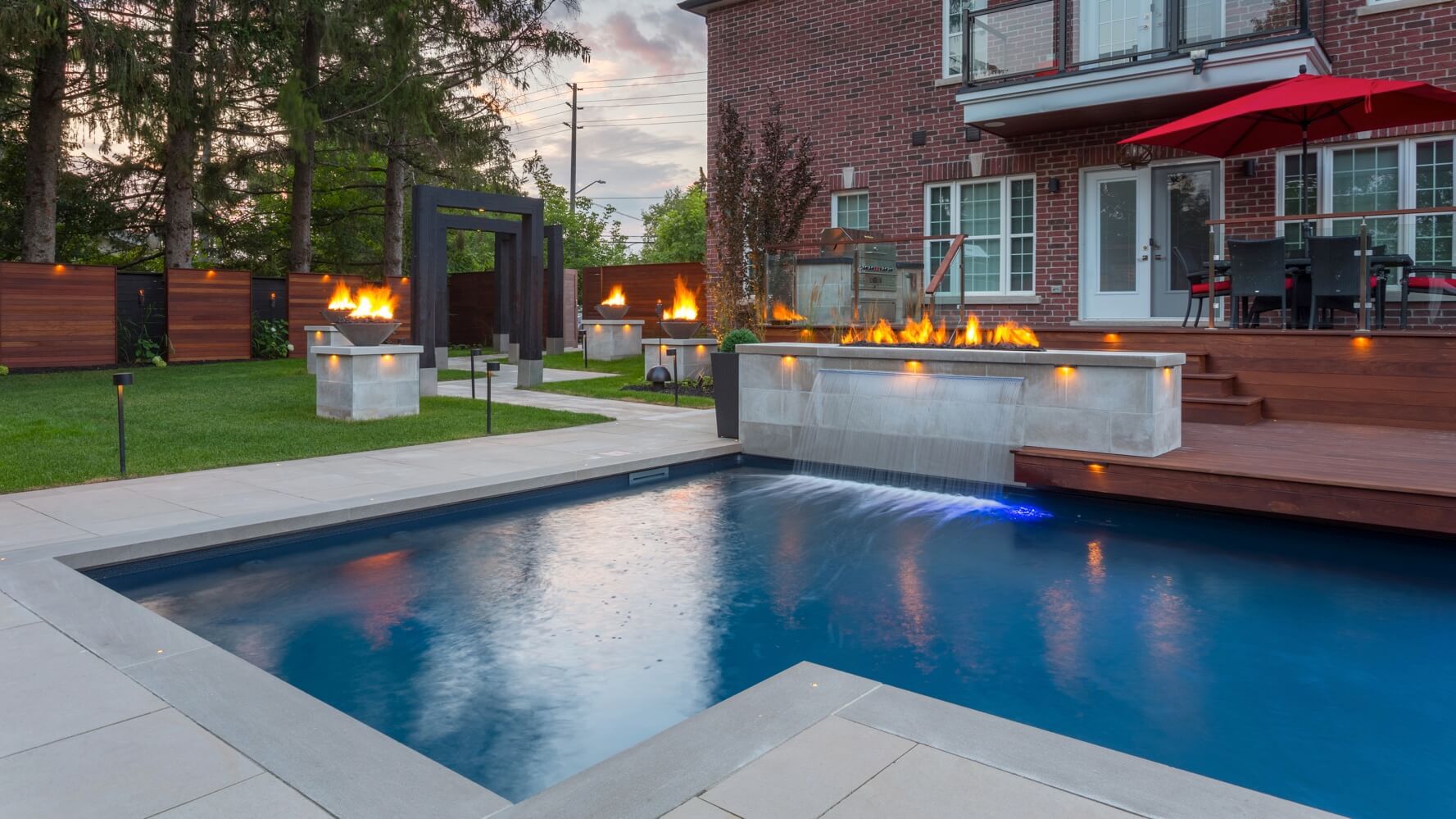 Georgian Design Build Outdoor Oasis