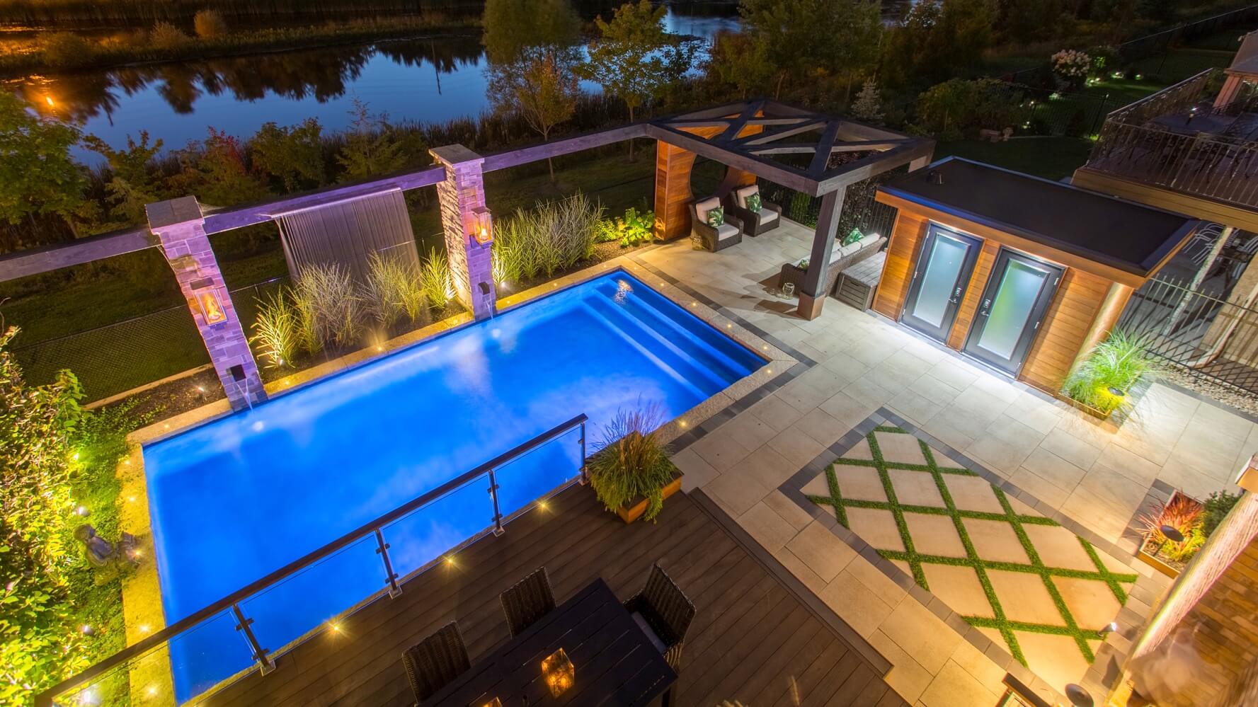 Georgian Design Build Outdoor Oasis