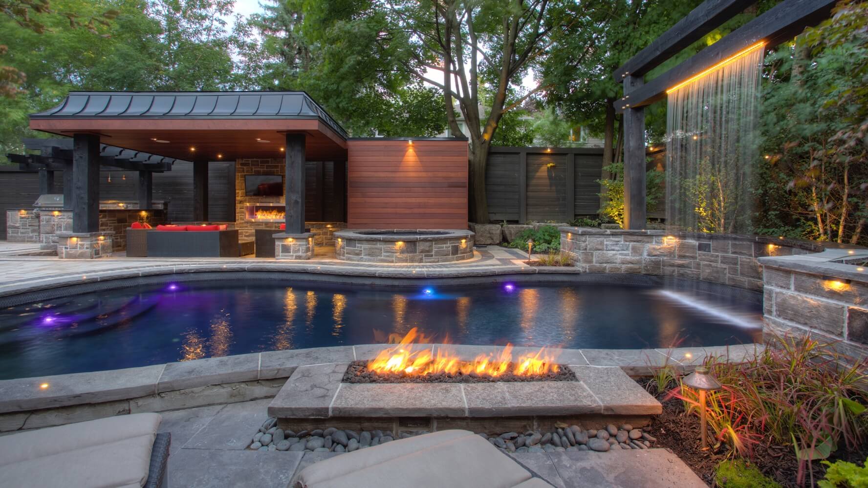 Georgian Design Build Outdoor Oasis