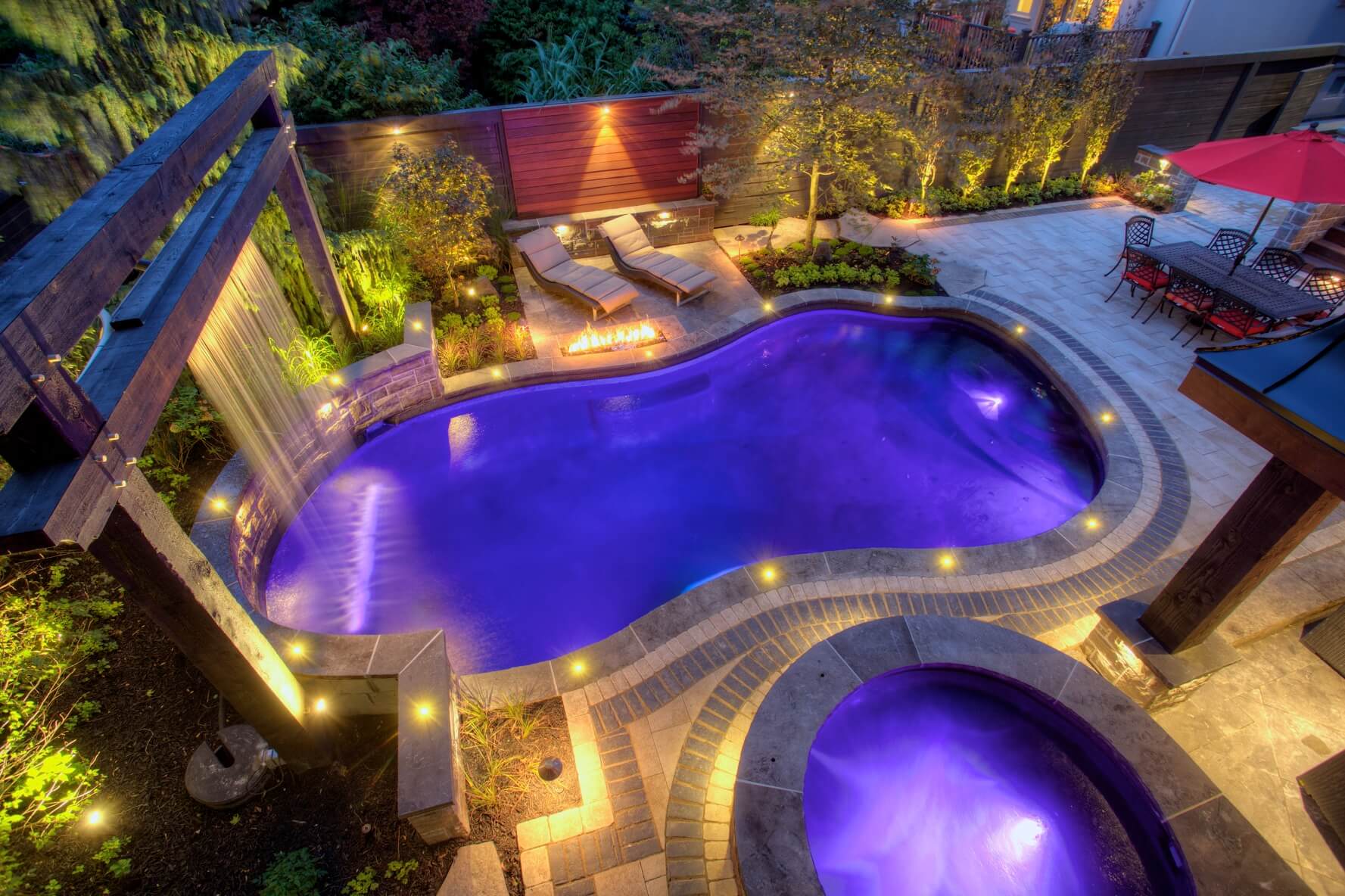 Georgian Design Build Outdoor Oasis