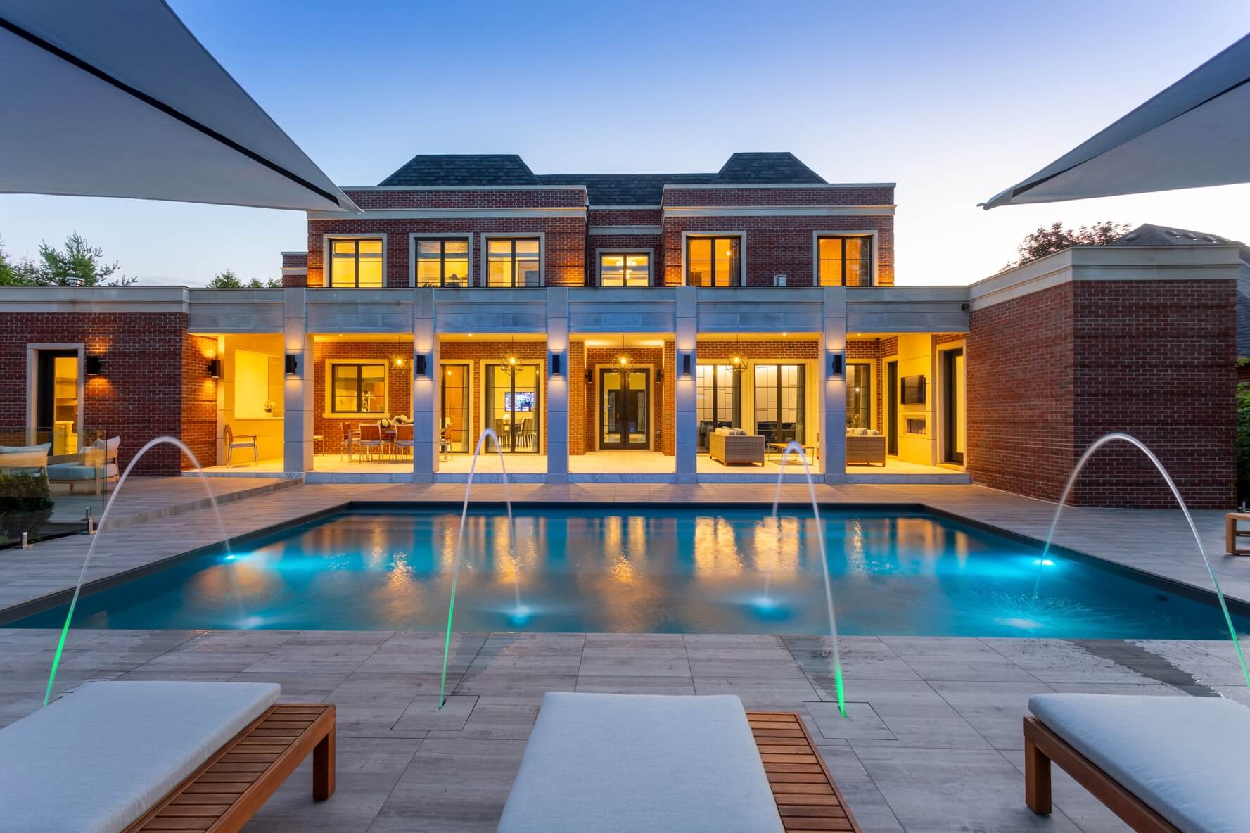 Georgian Design Build Outdoor Oasis